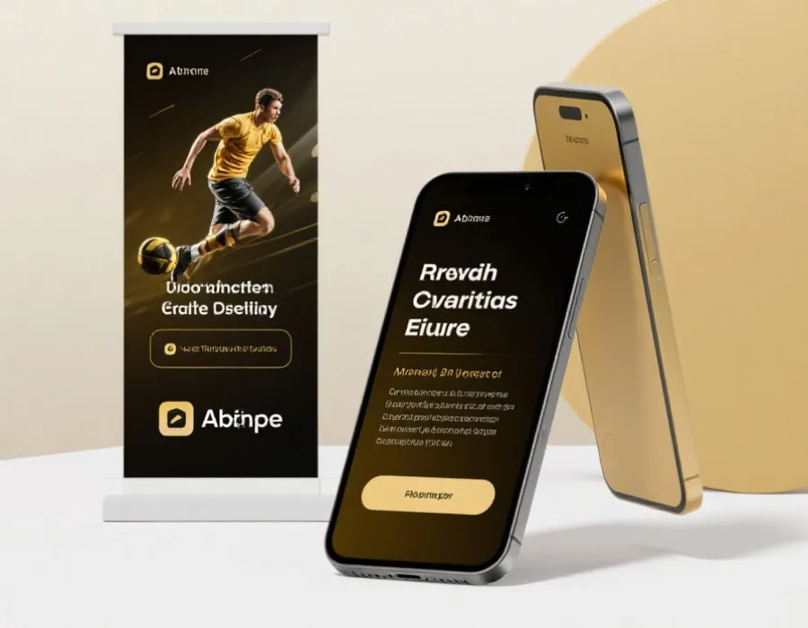 移动端活动与专题页面示意