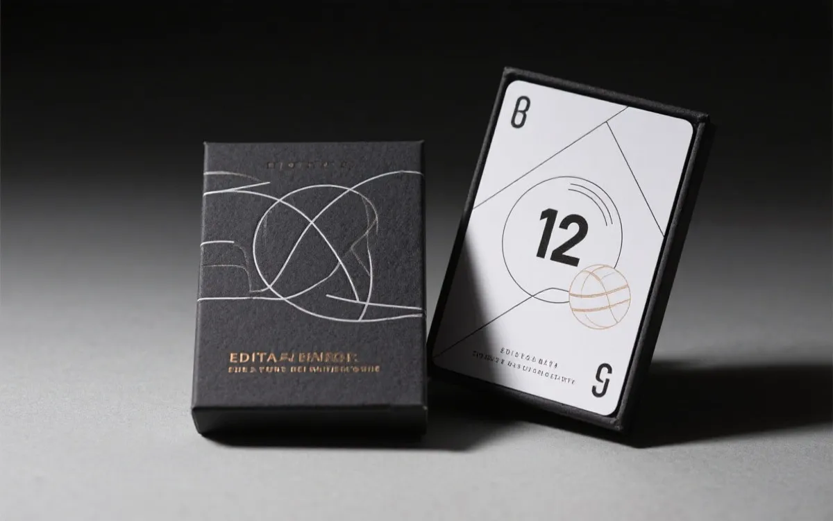 限量联名周边的包装与编号设计示意